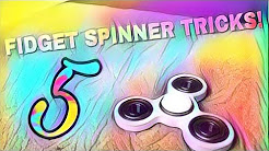 5 easy fidget spinner tricks